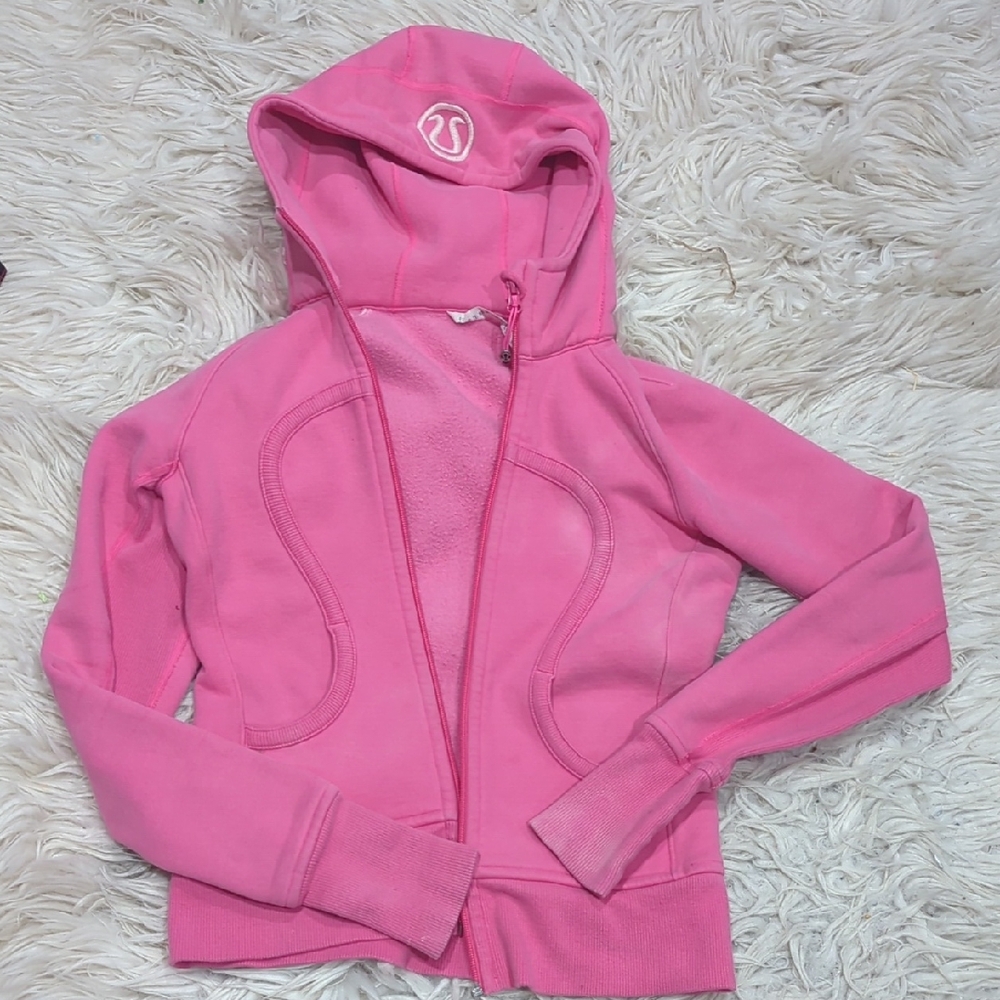 lululemon athletica Pink Scuba Jacket